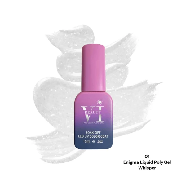 ENIGMA LIQUID POLY GEL 01 WHISPER 15ML