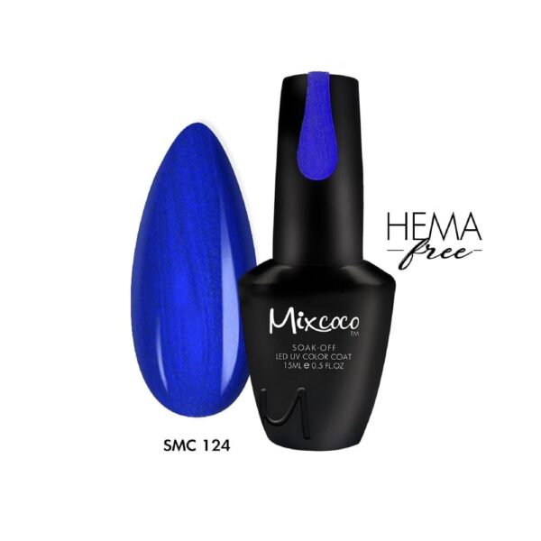 ΒΕΡΝΙΚΙ MIXCOCO SMC 124 (ΜΠΛΕ SHIMMER)