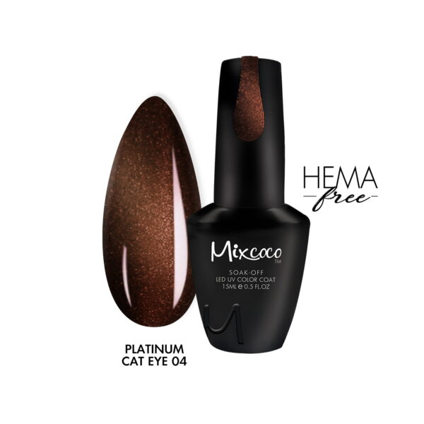 PLATINUM CAT EYE 15ML 04 ΜΠΡΟΝΖΕ