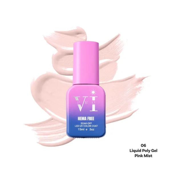 LIQUID POLY GEL 06 PINK MIST 15ML