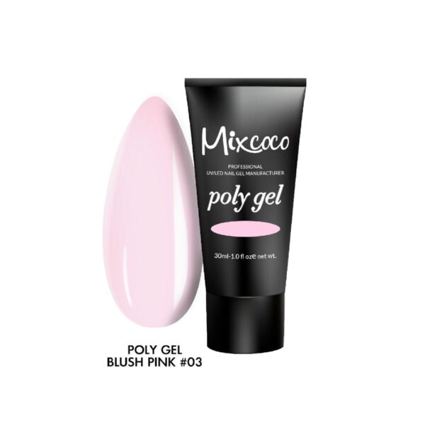 POLY GEL MIXCOCO 30ML BLUSH PINK