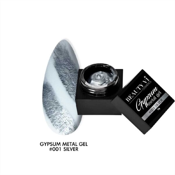 GYPSUM METAL GEL 5GR SILVER Mixcoco