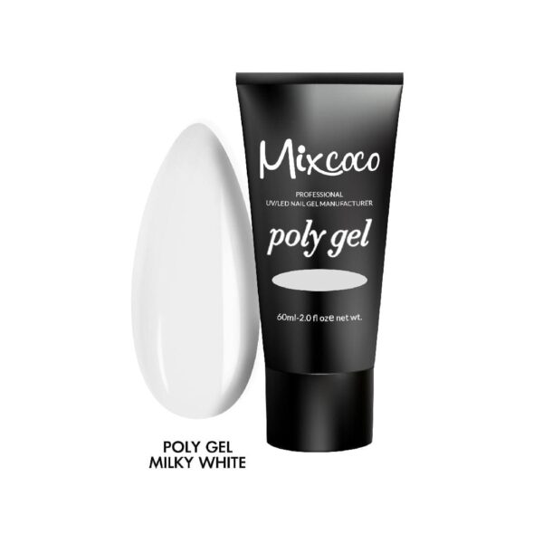 POLY GEL MIXCOCO 60ML MILKY WHITE