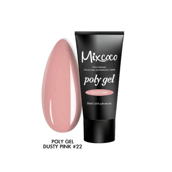 Poly gel 30ml Dusty Pink Mixcoco