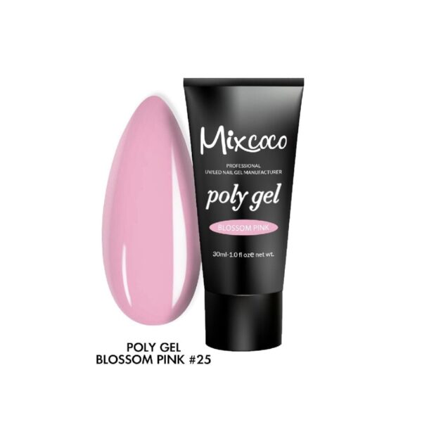 POLY GEL MIXCOCO 30ML BLOSSOM PINK