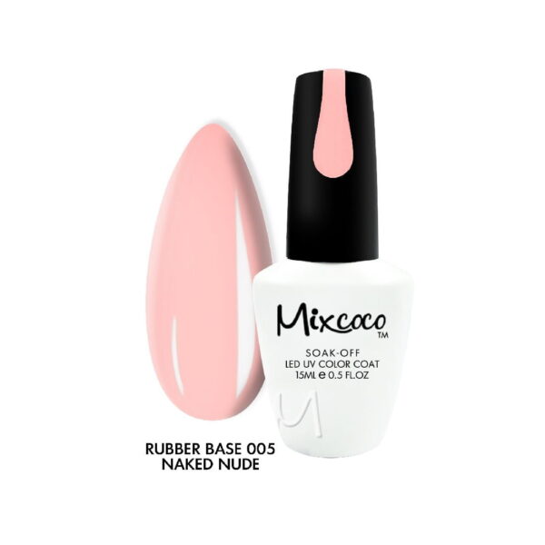 RUBBER BASE 05 NAKED NUDE (ΒΑΣΗ ΚΑΟΥΤΣΟΥΚ) MIXCOCO 15ML
