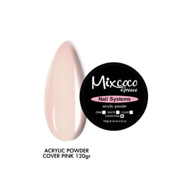 Ακρυλική Σκόνη Cover Pink 120gr