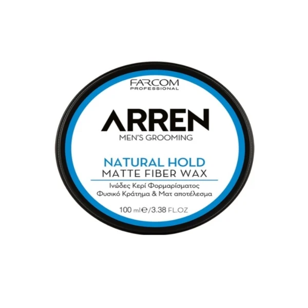 100ml Matte Fiber Wax Natural Hold ARREN