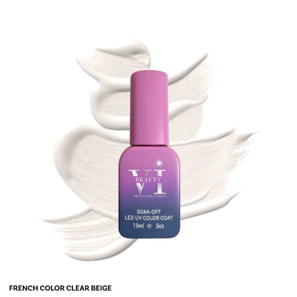BEAUTY VI – CLEAR BEIGE FRENCH COLOR 15ML