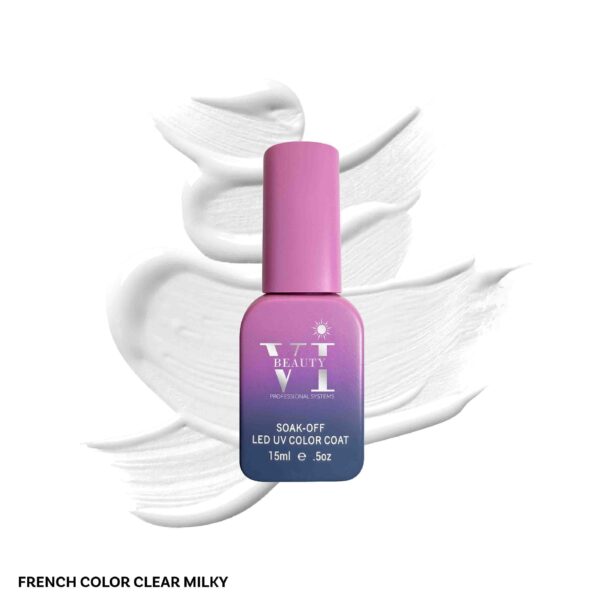 BEAUTY VI – CLEAR MILKY FRENCH COLOR 15ML