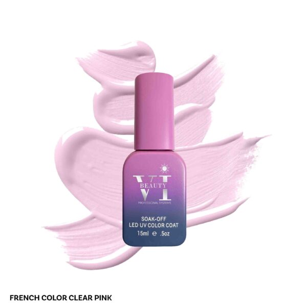 BEAUTY VI – CLEAR PINK FRENCH COLOR 15ML