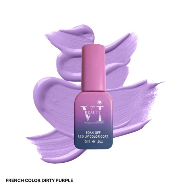 BEAUTY VI – DIRTY PURPLE FRENCH COLOR 15ML