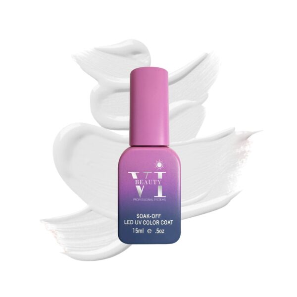 BEAUTY VI-001 ΛΕΥΚΟ ΑΣΒΕΣΤΗΣ ΗΜΙΜΟΝΙΜΟ ΒΕΡΝΙΚΙ 15ML