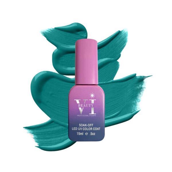 BEAUTY VI-658 ΗΜΙΜΟΝΙΜΟ ΒΕΡΝΙΚΙ 15ML ΣΚΟΥΡΟ ΤΙΡΚΟΥΑΖ