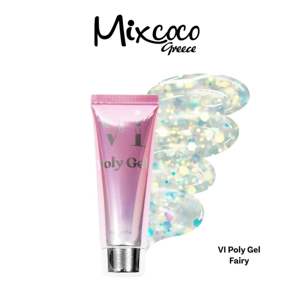 BEAUTY VI GLITTER POLY GEL FAIRY 30GR
