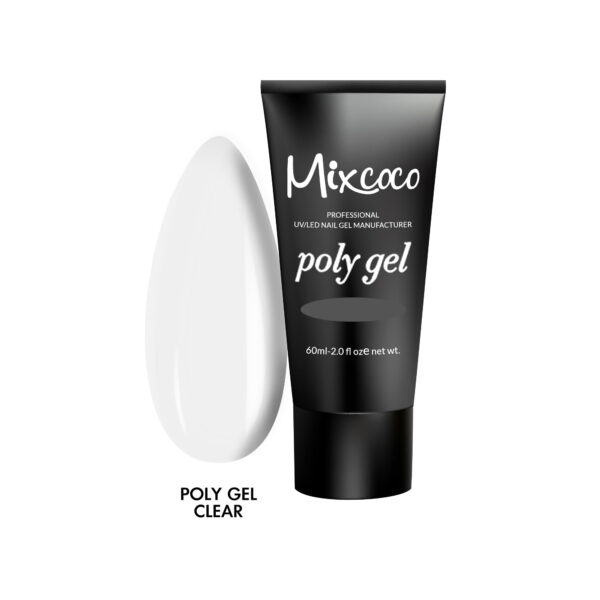 POLY GEL MIXCOCO 60ML CLEAR