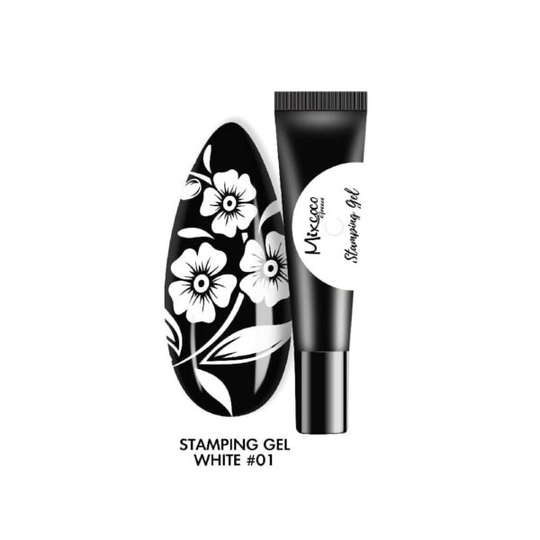 STAMPING GEL 8GR 01 WHITE