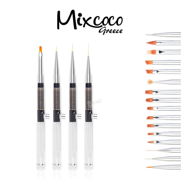 ΚΑΣΕΤΙΝΑ ΜΕ ΠΙΝΕΛΑ NAIL ART 20ΤΜΧ