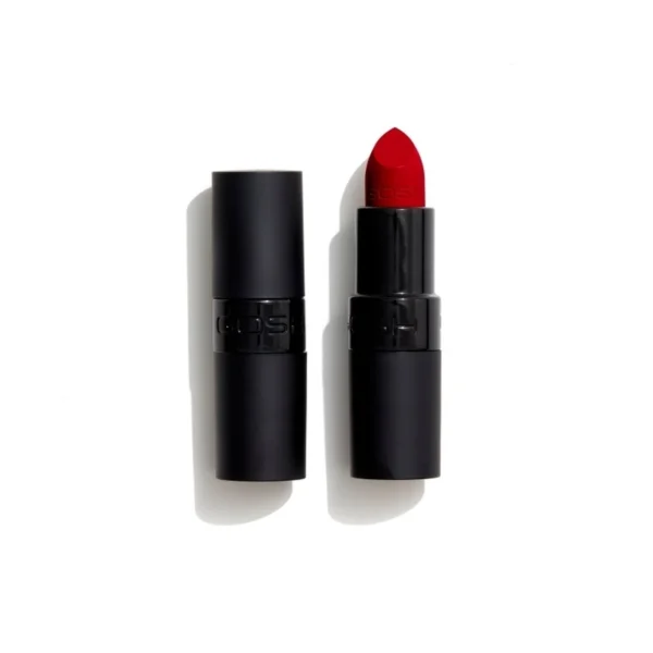 GOSH Velvet Touch Lipstick - 005 Matt Classic Red 4gr