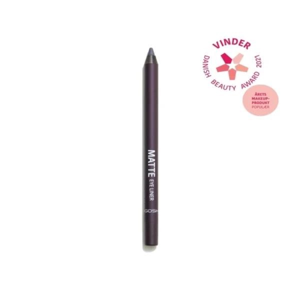 GOSH Matte Eye Liner - 010 Black Violet 1.2gr