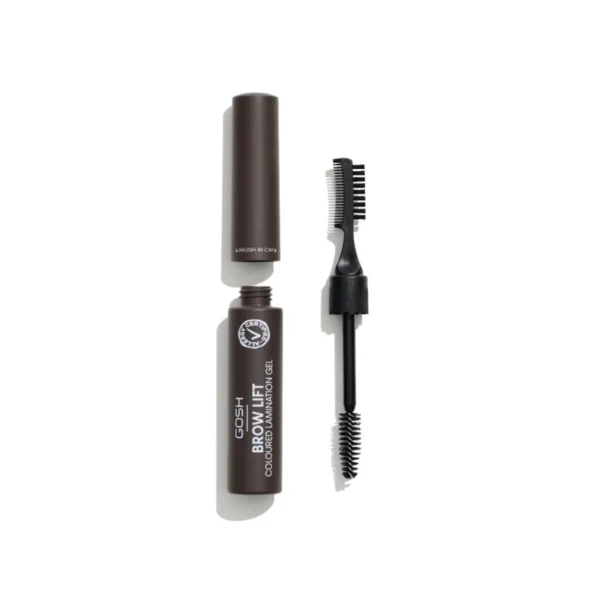GOSH Brow Lift Coloured Lamination Gel - 002 Dark Brown 6ml