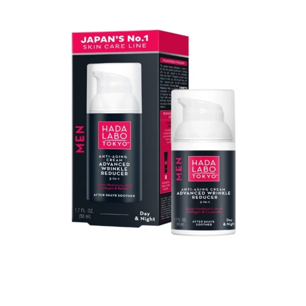Hada Labo Tokyo MEN Anti-Aging Advanced Wrinkle Reducer DAY&NIGHT 50ml