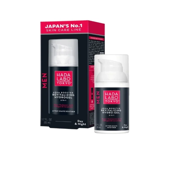 Hada Labo Tokyo MEN Aqua Booster Revitalizing hydro Gel Day & Night 50ml