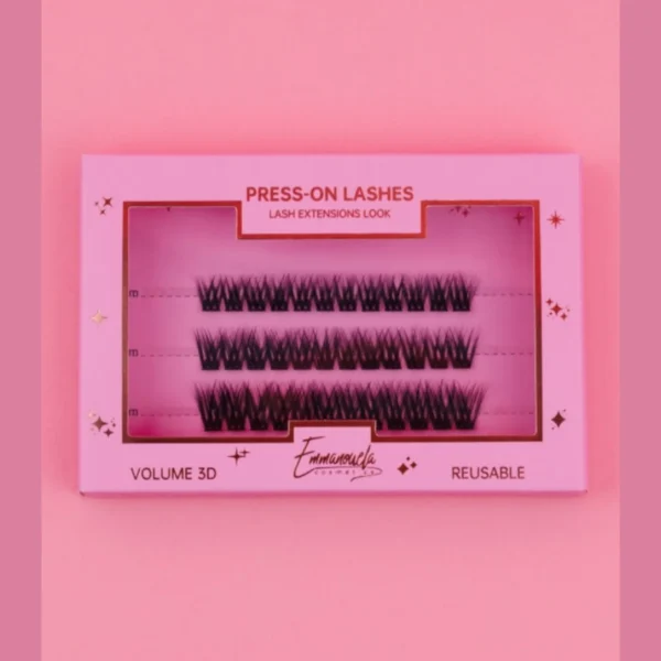 Emmanouela Cosmetics Gorgeous Press-on Lashes