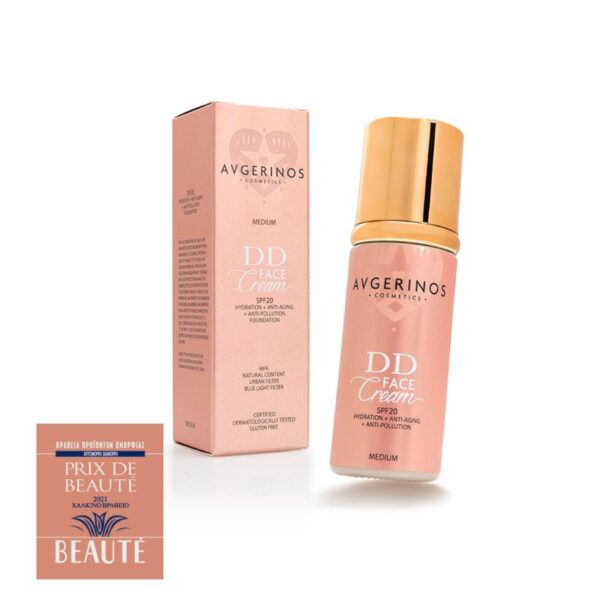 Avgerinos Cosmetics DD Κρέμα SPF20 με Χρώμα Medium 50ml