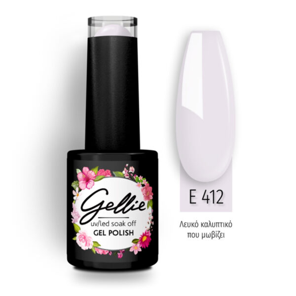 JK Starnails Gellie Classic 412 - Λευκό Ιριδίζον 10ml