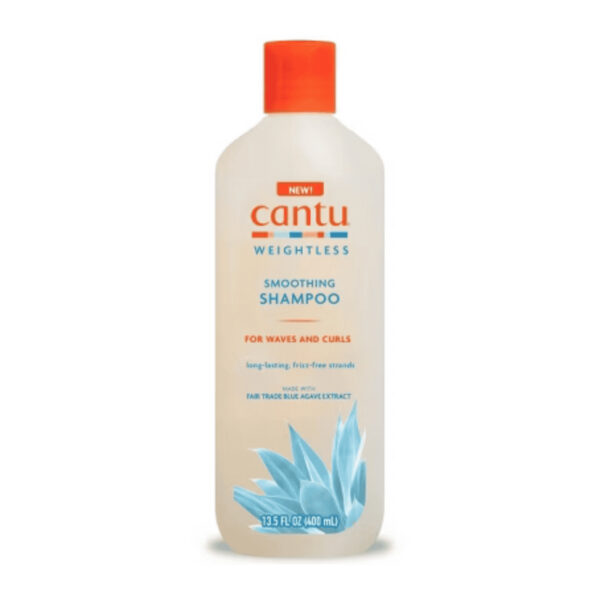 CANTU Weightless Smoothing Shampoo For Waves and Curls 400ml