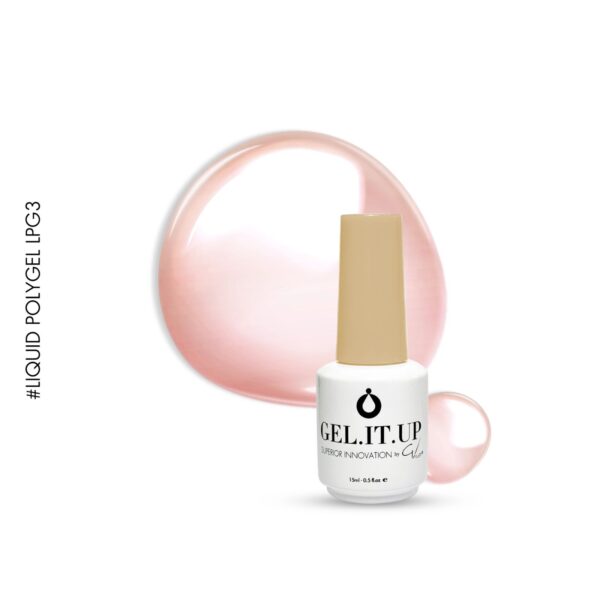 Gel.It.Up LPG 03 Liquid Polygel Nude 15ml
