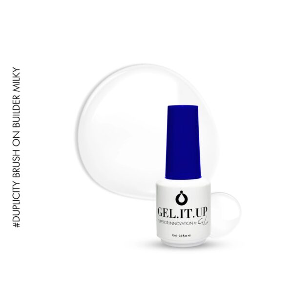 Gel.It.Up Milky - Duplicity Brush on Builder 15ml