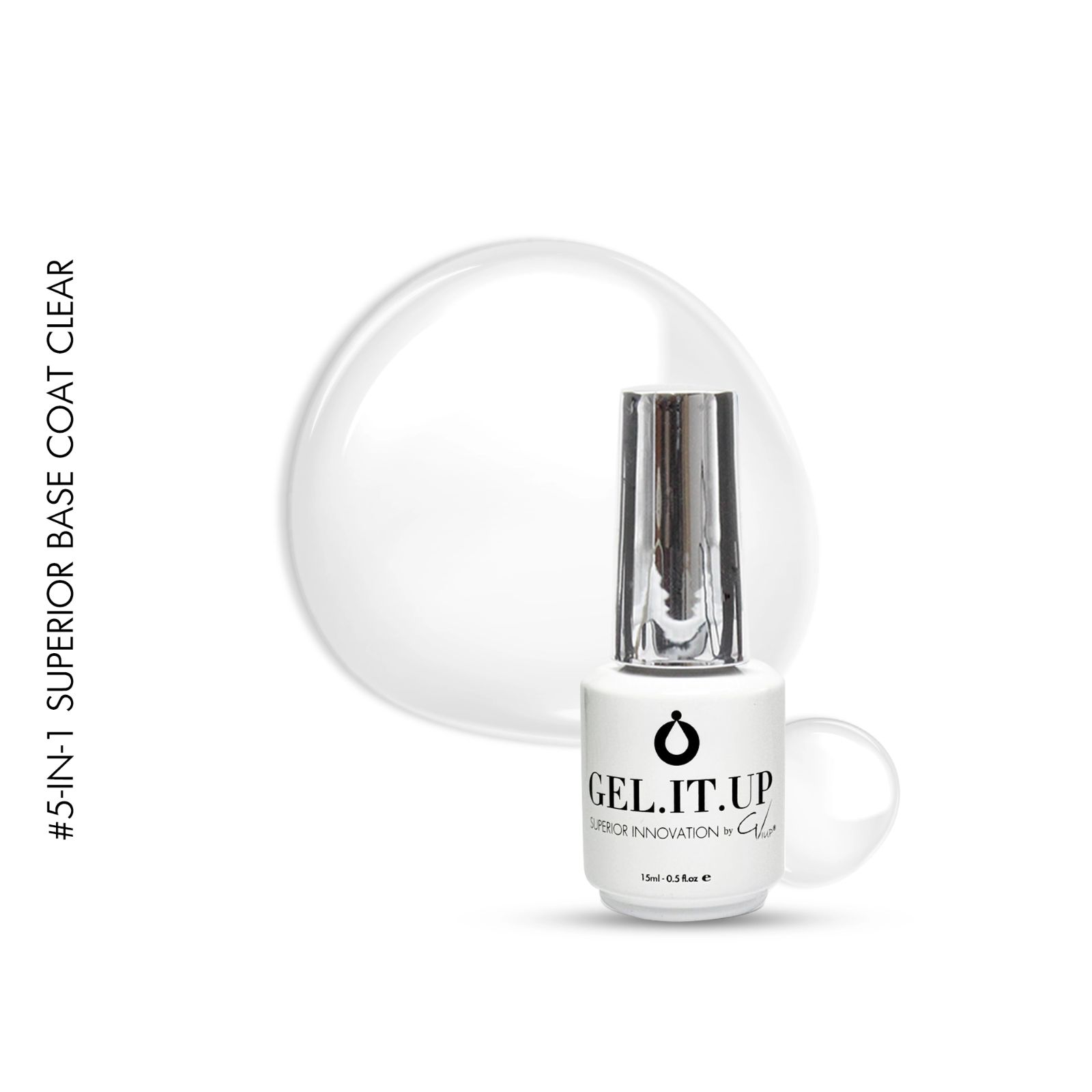 Gel.It.Up 5-in-1 Superior Base Coat Clear 15ml