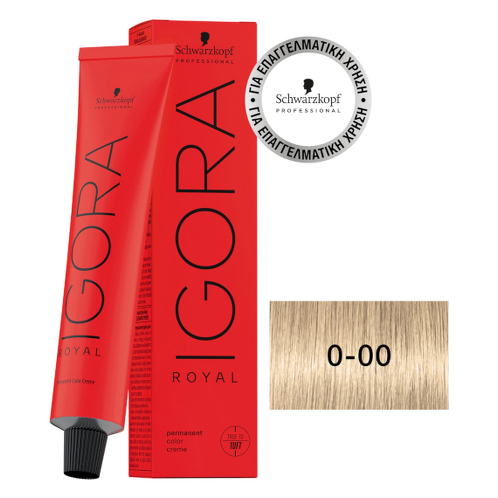 0-00 Clear Pastel natural IGORA ROYAL ΒΑΦΗ 60ml