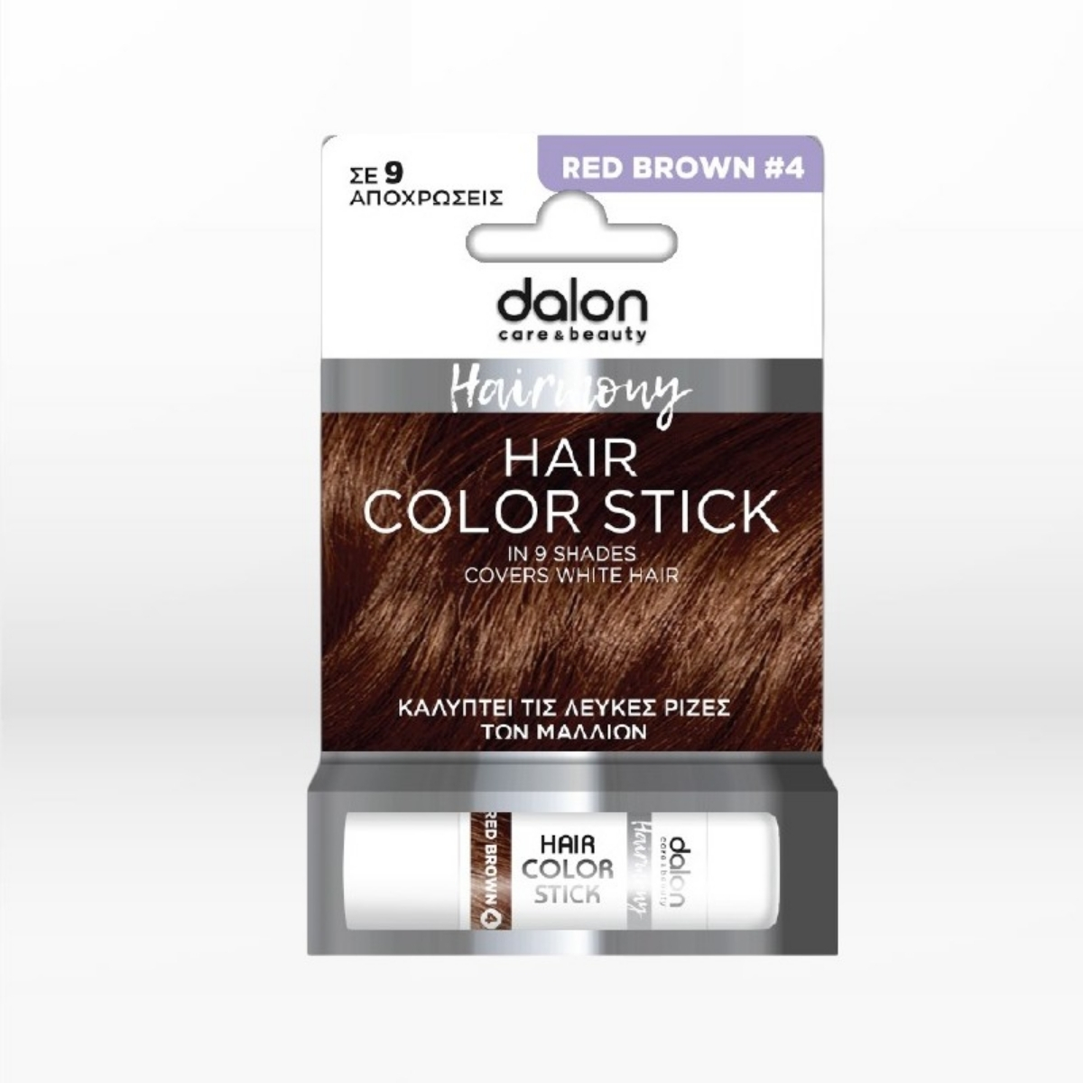 DALON Hair Sick (4) ΚΑΣΤΑΝΟ ΚΟΚΚΙΝΟ