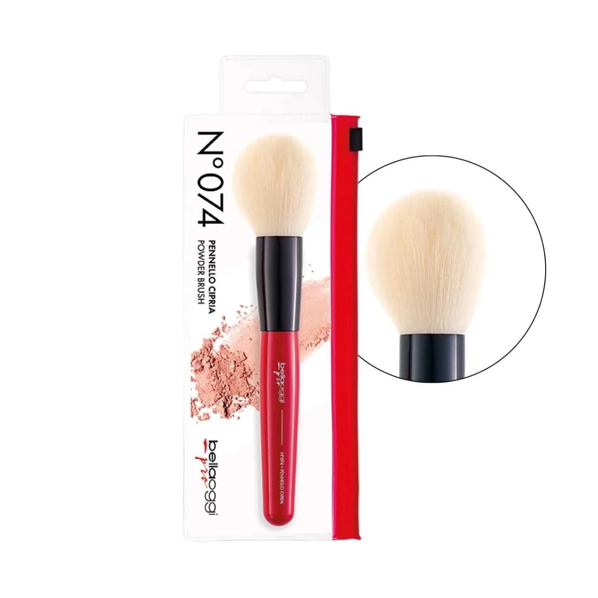 074 POWDER BRUSH BELLAOGGI