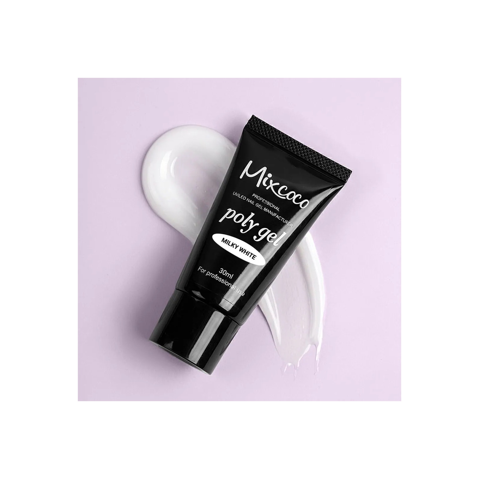 Mixcoco POLY GEL 30ML MILKY WHITE